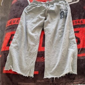 PINK Victoria's Secret Light Gray Sweatpants